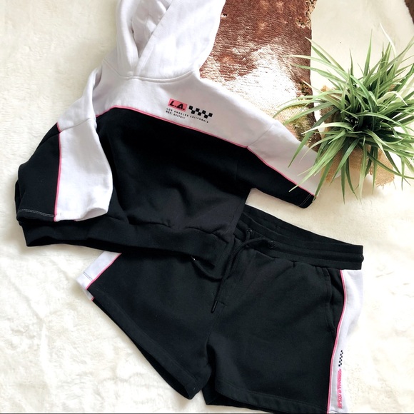 Kendall & Kylie Shorts and Crop Loungewear Set - Picture 1 of 10